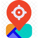 Flat Explore Icon