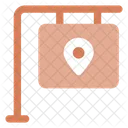 Location Navigation Board Icon