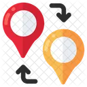 Location Update Direction Gps Symbol