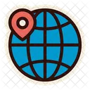 World Location Pin Icon