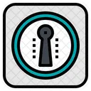 Lock Key Security Icon