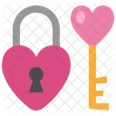 Lock Key Unlock Icon