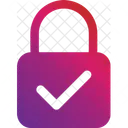 Lock checkmark  Icon