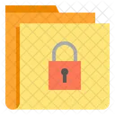 Lock Key Folder Icon