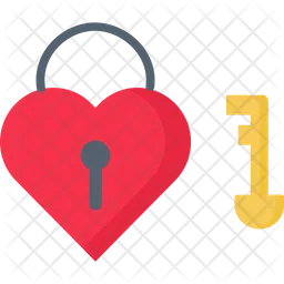 Lock Key  Icon