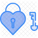 Lock Key Security Key Icon