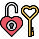 Lock Key  Icon