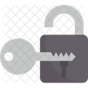 Lock Key  Icon