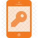 Key Lock Mobile Icon