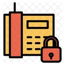 Telephone Communication Lock Phone Icon