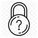 Lock Question Mark Forgot Password Forgot Password Lock Icon