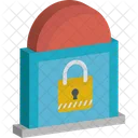 Lock With House Home Lock Padlock Icon