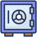 Safe Box Bank Locker Bank Vault Icon