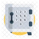 Safe Box Locker Bank Vault Icon