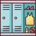 Locker Locker Room Basketball Icon