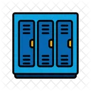 Locker Wardrobe Cainet Icon