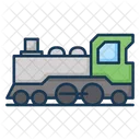 Engine Locomotive Train Icon