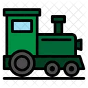 Locomotive Transport Transportation Railway Train Engine Icon