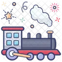 Locomotive Train Goods Train Transport Icon