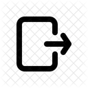 Log Out Ui Ux Icon