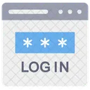 Login Password  Icon