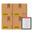 Logistic List Logistic Plan Checklist Icon