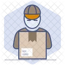 Postman Courier Parcel Icon