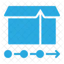 Logistics Steps Supply Chain アイコン