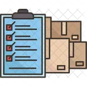 Logistics List  Icon