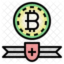 Logotipo De Bitcoin Empresa De Bitcoin Negocio Icono