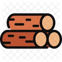 Logs Trunks Firewood Symbol