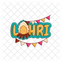 Feliz Lohri Festival De Lohri Celebracion De Lohri Icono