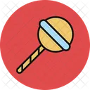 Candy Stick Kids Cuisine Lollipop Icon