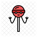 Lollipop Character  Icon