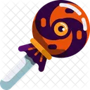 Lollipop Candy Halloween Icon