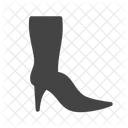 Long Boots Shoes Icon