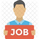 Man Job Board Icon