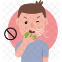 Loss Of Taste Smell Head Icon