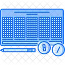 Lottery Ball Pencil Icon