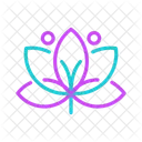 Lotus Lotus Flower Wellness Icon