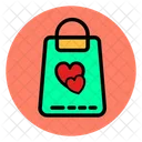 Love Bag Valentine Shopping Shopping Love Icon