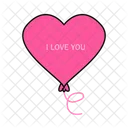 Love Heart Valentine Icon