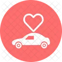 Love Car Car Couple Car Icon