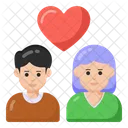 Love Couple Life Partners Romantic Couple Icon