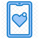 Love Notification Smartphone Mobilephone Icon