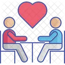 Love Relationship Business Meeting Meeting Icon