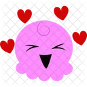 Pink Cartoon Icon