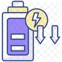 Low Energy Battery Low Battery Icon