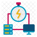 Low Latency Network  Icon