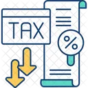 Finance Tax Low Icon